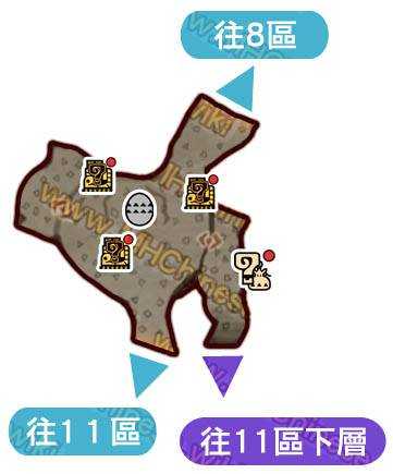 《怪物猎人：世界》大蚁冢荒地地图资源点一览