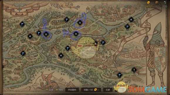 《巫师之昆特牌:王权的陨落》全地图宝藏位置分享