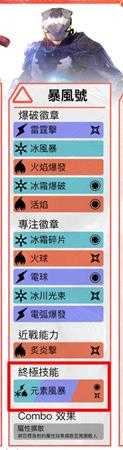 《圣歌》各职业技能Combo效果一览