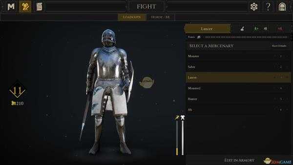 《雷霆一击（MORDHAU）》混战装备推荐