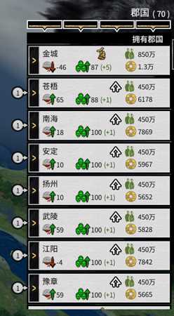 《全面战争:三国》大后期建设模拟经营分析