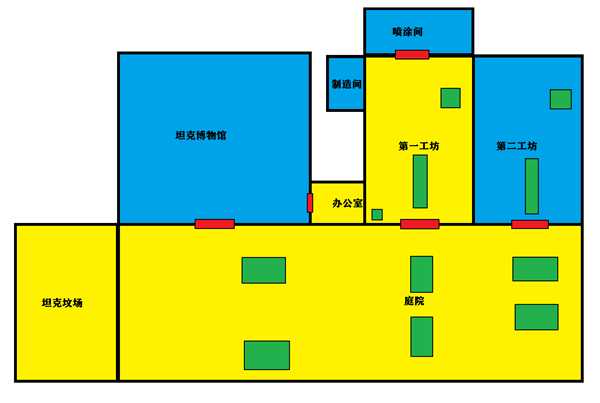 《坦克维修模拟》需要解锁房间介绍