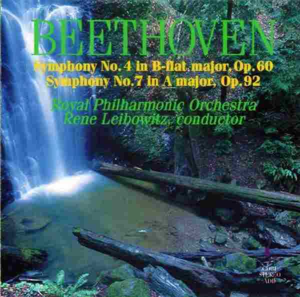 【天碟】勒纳·莱博维茨《贝多芬-第四、七交响曲》1992[FLAC+CUE整轨]