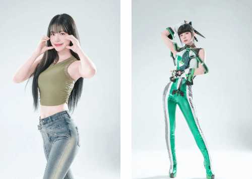 韩籍啦啦队女神宣传《星刃》：将COS伊芙出席见面会