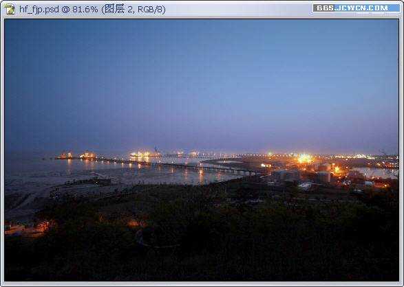 Photoshop简单对夜景图片进行美化处理