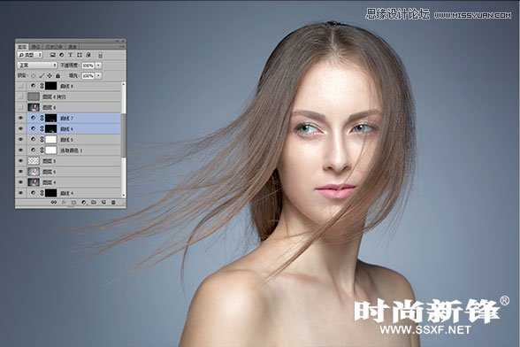 Photoshop打造一套高端质感人像后期修图教程