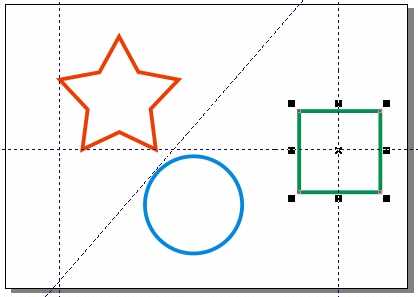 CorelDRAW 贴齐导线的使用方法和技巧