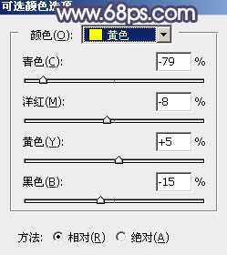 Photoshop为草地人物图片打造出柔和的秋季淡黄色