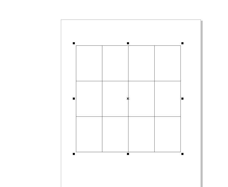 CorelDRAW怎么插入表格?CDR设置表格宽度和高度方法