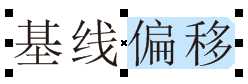 CDR怎么设置字符水平偏移和字符垂直偏移?