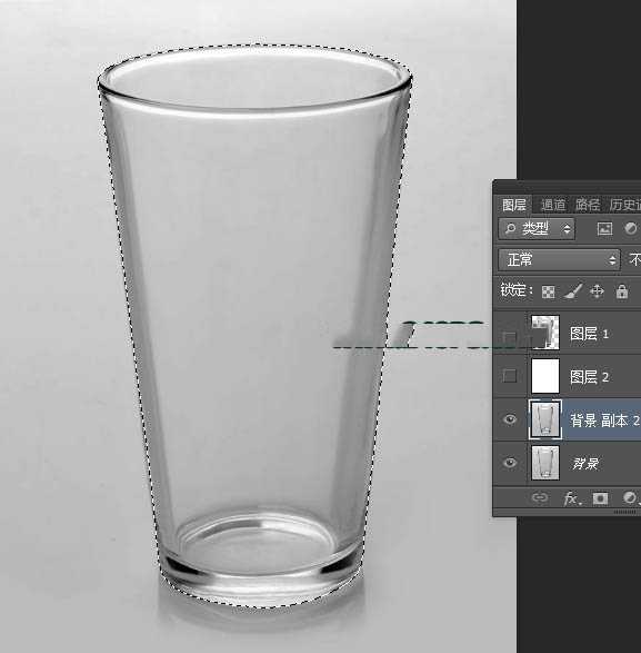 Photoshop巧用通道抠出透明的玻璃杯并更换背景教程