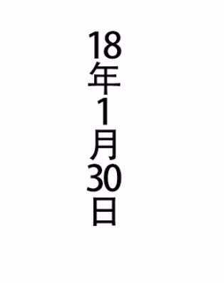 ps竖排文字中的数字怎么横排? ps直排内横排功能的使用方法